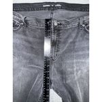 Old Navy  Jeans Women 18 Low Rise Boyfriend Raw Hem Charcoal Wash Denim Pants‎ Photo 3