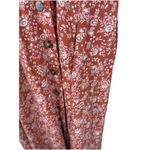 Madewell  Piazza Floral Button-Front Midi Dress Viscose Sleeveless Women’s Size S Photo 5