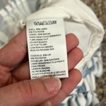 Kimchi Blue XS blue and white stripe off shoulder romper Photo 7