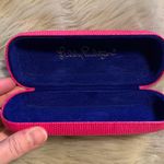 Lilly Pulitzer faux croc hard eyeglass/sunglass case Photo 6