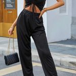 SheIn Black Adjustable Jumpsuit  Photo 0