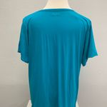 NFL Teal Miami Dolphins Women's Short Sleeve Tee. Size 2x Photo 2