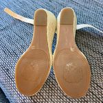 Vince Camuto NWOB  Silver Leather Wedges, SZ 8 Photo 4