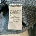 American Eagle Womens Soft and Sexy Collection Sweater V-neck Blue/Gray XS Photo 4