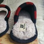 Dearfoams DF by Women's Mama Bear Plaid Slippers Size M (7-8) Photo 2