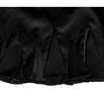 JS Collections JS Collection Womens Black Trumpet Skirt Sz 12 Back Zipper Satin Party Cocktail Photo 1