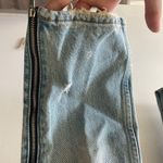 Abercrombie & Fitch Annie High Rise Girlfriend Light Wash Zipper Jeans Photo 3
