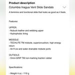 Columbia  tech lite sandals,‎ sz 12 women's Photo 8