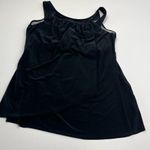 MiracleSuit Illusionist Ursula Tankini Top Womens Size 12 Black *FLAWED TOP ONLY Photo 0