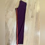 JoyLab  Scalloped Maroon Leggings Photo 7