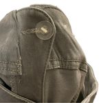 EXPRESS Gray High Rise Corset Fly Stretch Skinny Ankle Legging Photo 3