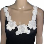 Xxi  lace Floral Appliqué Collar Tank Top Photo 1