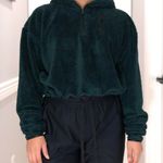 Topshop Cropped Half Zip Sweater Photo 1