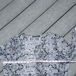 Rose + Olive  Sheer Snake Print High/Low Waistline Blouse Photo 11