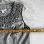 Banana Republic  Gray Sleeveless Sheath Dress Lace Collar Career Cocktail Women's Photo 8