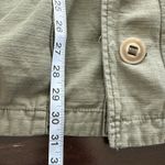 Free People  Joshua Tree Utility Jacket in Military green cotton Oversized M Photo 10