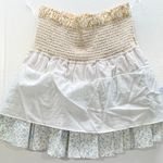 Petersyn New Floral Print Tiered Ruffle Smocked Skirt Asia Patio Photo 16