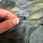 Podur Green Emerald Sea Satin Long Bell Sleeve Maxi Dress UK 16 US 12 NWOT Photo 11