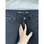 Old Navy Mid Rise Boyfriend Jeans Women 2 Petite Black NEW Distressed Preppy Photo 7