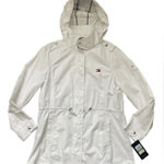 Tommy Hilfiger NWT  White Utility Coat / Windbreaker – Large Photo 0