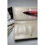 Nanette Lepore  wallet beige quilted faux leather Photo 4