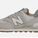 New Balance 574 Vegan Trainers Timberwolf Grey Sneakers Photo 0