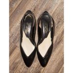 Fashion 10 Endicott Johnson Vintage Leather Pumps Wedge Classic Minimalist Black Size 5.5 Photo 3