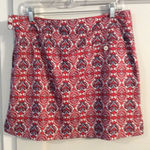 Sport Haley Golf Size 8 Red Navy Tennis Pickleball Athletic Skort Skirt Photo 0