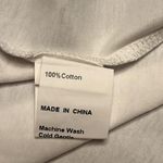 BTFBM women’s Midi swing flowy dress tiered cotton white Size S NWT Photo 5