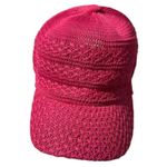 INC  Pink crochet hat Photo 2