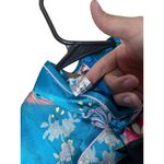 Laogudai Blue Peacock Floral Mandarin Collar Chinese Style Cheongsam Dress M Size M Photo 4