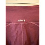 Allbirds Leggings Womens XS Maroon Tencel Stretch High Waisted Gym Yoga Running Photo 4