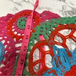 NWT Belle Frances Crochet floral high low top Photo 3