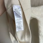 Everlane The ReCashmere Cashmere Button Mockneck Bone Sweater Size Small Photo 3