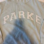 PARKE  Light Blue Mockneck Photo 5