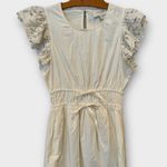 Cleobella Allegra Drawstring Waist Organic Cotton Blend Midi Dress Size Small Photo 4