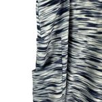 Zone Pro  2X Womens Blue & White Abstract Print Leggings With Pocket Stretchy Photo 1