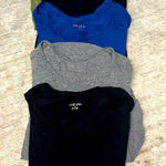 Merona  Target Bundle Lot of Five Scoop Neck Bounce Material Round Hem T-Shirts Photo 0