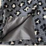 Loft Leopard Print Knit Pencil Skirt Gray/Black Size XS Photo 7