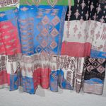 Jams World Multi Pattern Ruffle Hem Tank Dress Size Medium Photo 3