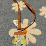 Bath & Body Works  Floral Key & Card Holder - Yellow and Green Photo 1