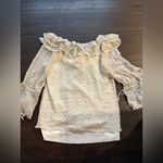 Alice + Olivia Silk peasant blouse Size Medium Photo 7