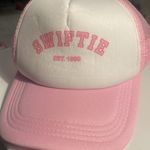 Taylor Swift 2/$30 New  trucker hat in pink and white Photo 5