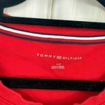 Tommy Hilfiger  Women’s Large Red Logo Shirt Dress Photo 1