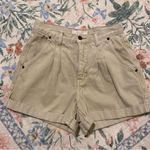 Topshop  Denim Paper Bag Shorts Photo 5