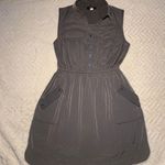 Alfani Size 8 Petite Green Sleeveless Knee-Length Dress Photo 2