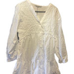 ZaraEMBROIDERED EYELET POPLIN MINI DRESS Photo 0