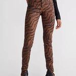 We Wore What Tiger Stripe Piped Stiletto Slit The Icon Jeans 27 Photo 0