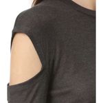 IRO Jeans Kassis Cold Shoulder Cut Out Long Sleeve Wool Blend T-Shirt Sweater S Photo 2