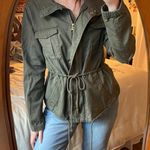 Old Navy Army Green Zip Up Jacket Photo 0